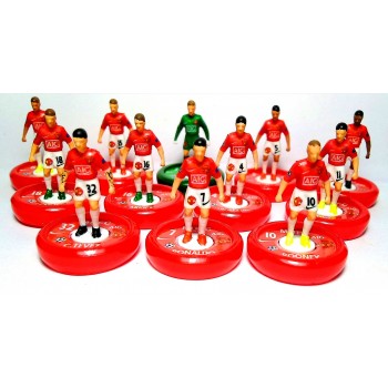 Subbuteo Andrew Table Soccer Manchester United 2007-08 Champions League Winners on RSB Professional base